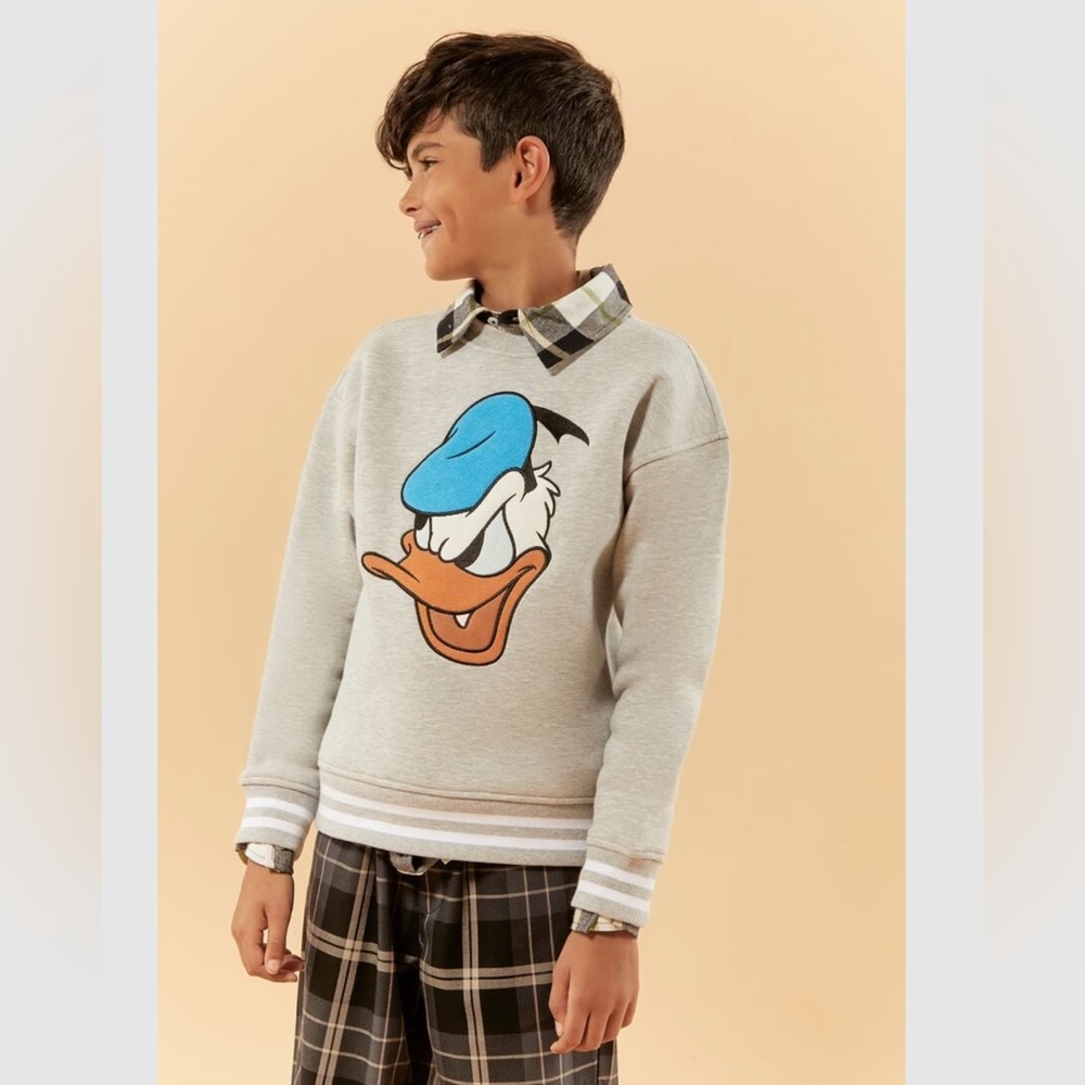 Kids Disney Donald Duck Pullover Sweater